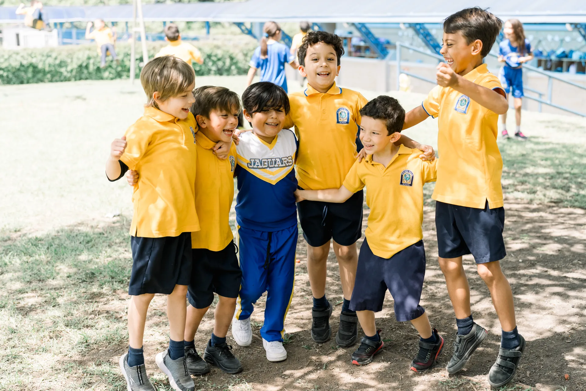 Montessori children at GVS