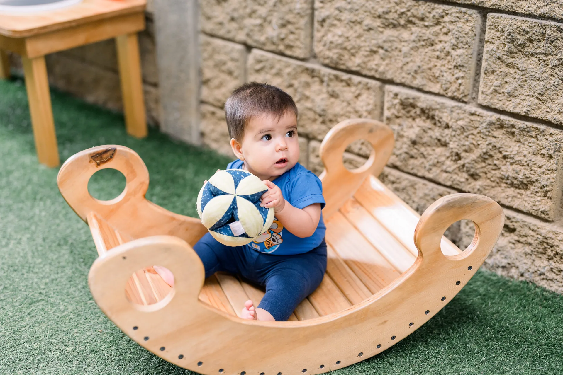 Children freely choosing work in the Montessori classroom