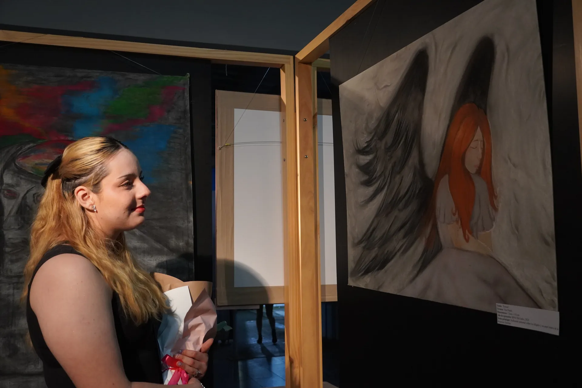 DP Visual Arts exhibition and studio work