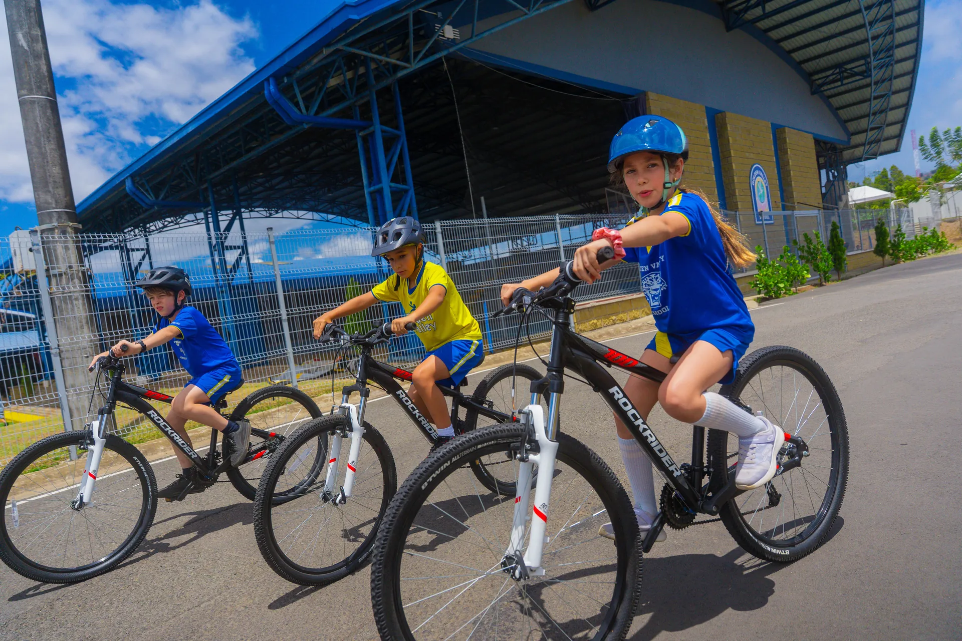 Go Bike fleet of mountain bikes