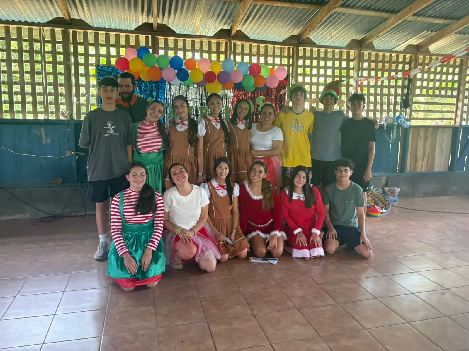 Community service at Golden Valley School